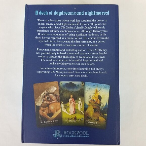 Hieronymus Bosch Tarot: 78 Cards and 112-Page Guidebook by Travis McHenry Art - Picture 9 of 9